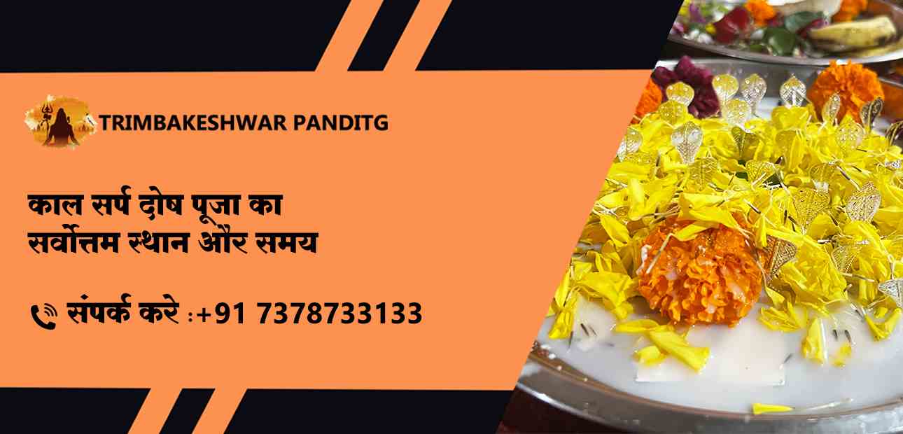 काल सर्प दोष पूजा का सर्वोत्तम स्थान और समय